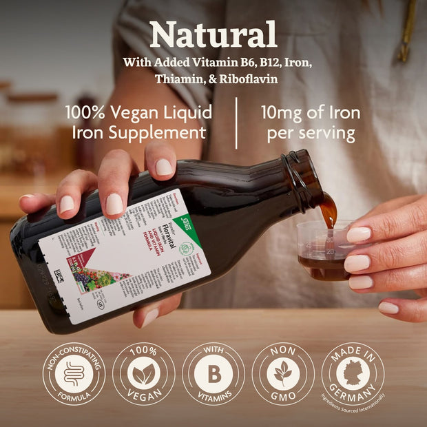 Floravital® Iron + Herbs Liquid Herbal Supplement