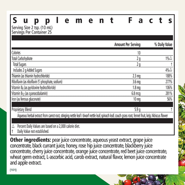 Floradix® Iron + Herbs Liquid Herbal Supplement