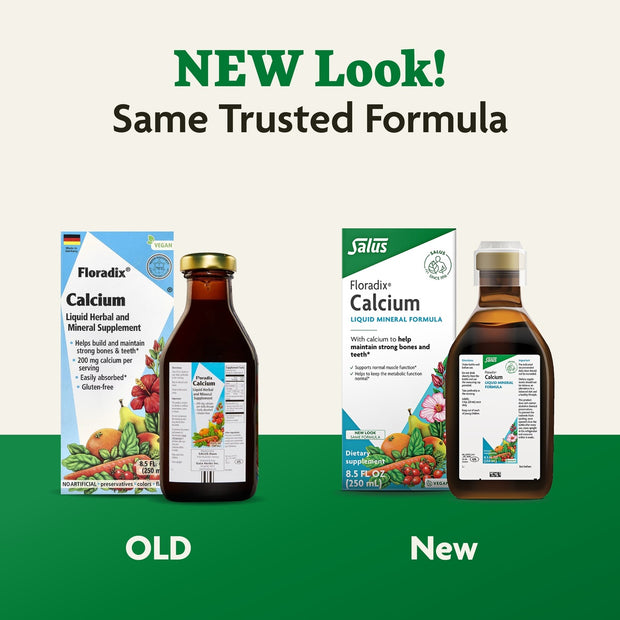 Floradix® Calcium Liquid Herbal & Mineral Supplement