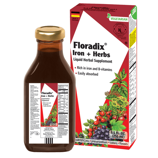 Floradix® Iron + Herbs Liquid Herbal Supplement || 8.5 oz