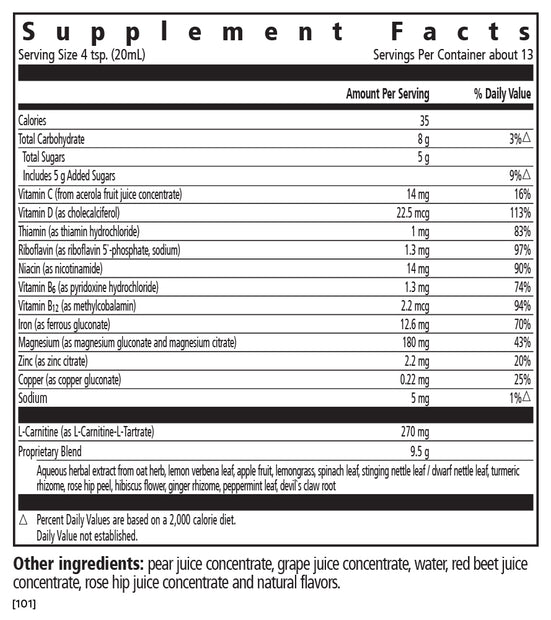 Floradix® Iron Sport Liquid Mineral & Vitamin Formula