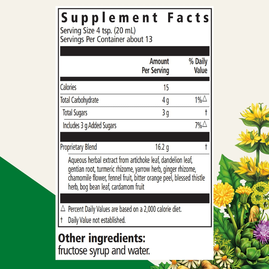 Gallexier® Herbal Bitters Liquid Herbal Supplement – FloradixUSA.com