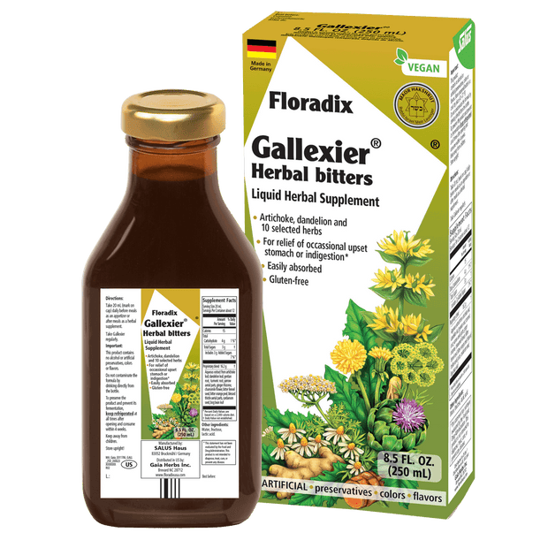 Floradix Gallexier® Herbal Bitters Liquid Extract || 8.5 oz