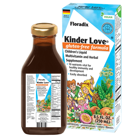 Floradix Kinder Love® Gluten-Free Children's Multivitamin Liquid Extract || 8.5 oz