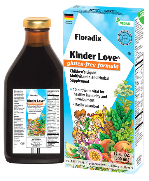 Floradix Kinder Love® Gluten-Free Children's Multivitamin Liquid Extract || 17 oz