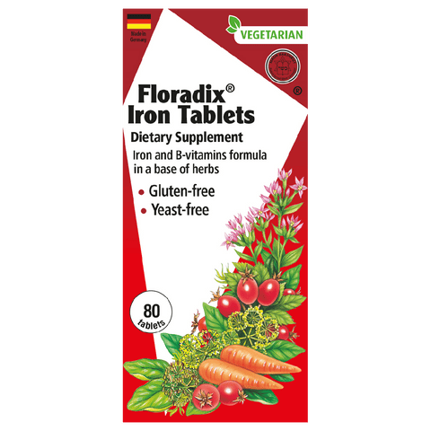 Floradix® Iron Tablets || 80 ct