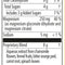 Floradix Magnesium Liquid Herbal & Mineral Supplement supplement facts || 17 oz